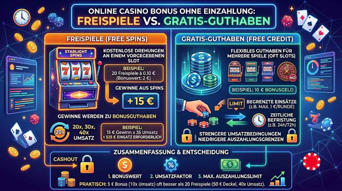 So funktionieren Freispiele und Gratis-Guthaben